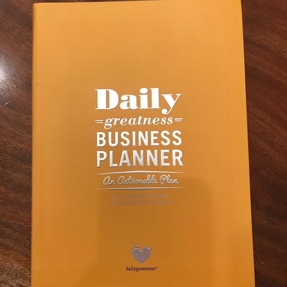 Daily Greatness Planner - Business Edition